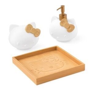 Licensed Character 3-Piece Elevated Spa Set Hello Kitty